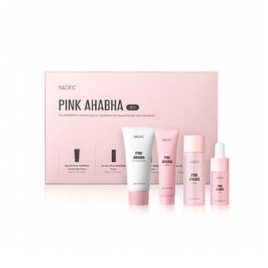 Nacific: Pink AHA BHA Kit - 90ml