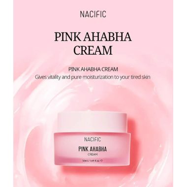 Nacific: Pink AHA/BHA Cream - 50ml