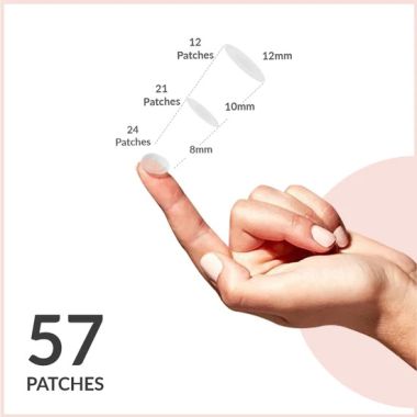 Priveda: Acne Pimple Patch - Absorbing Hydrocolloid Spot Treatment - 57 Patches