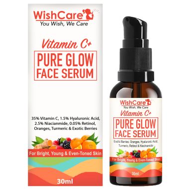 WishCare: Vitamin C+ Pure Glow Face Serum - 30gm