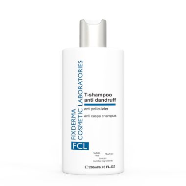 Fixderma Cosmetic Laboratories	: T-Shampoo Anti-Dandruff - 200ml