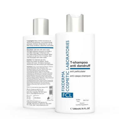 Fixderma Cosmetic Laboratories	: T-Shampoo Anti-Dandruff - 200ml
