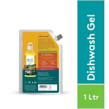 Born Good: Plant Based Dishwash Gel - 1 Liter Refill