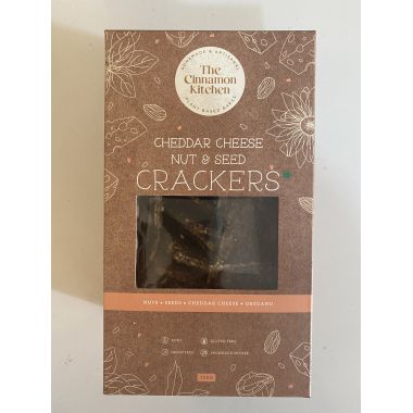 The Cinnamon Kitchen: Cheddar Cheese Crackers - 150 gm