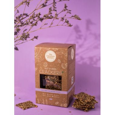 The Cinnamon Kitchen: Nut and Seed Crackers - 150 gm