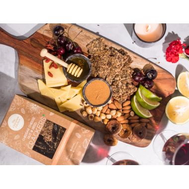 The Cinnamon Kitchen: Cheddar Cheese Crackers - 150 gm