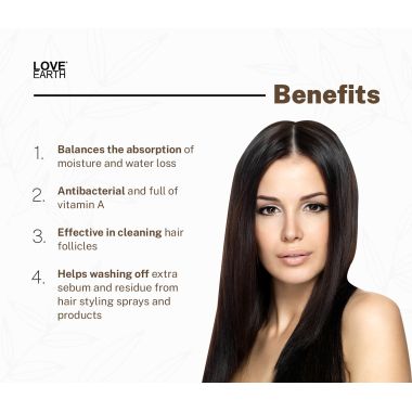 Love Earth: Hair Cleanser Organic Aloe Vera - 100ml