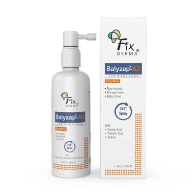 Fixderma	: Salyzap AZ For Body Acne Spray - 100ml