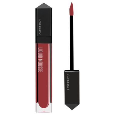 Love Earth: Liquid Mousse Lipstick - Pink & Tonic Matte Finish  - 6ml