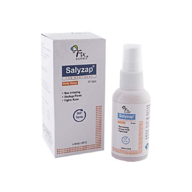 Fixderma	: Salyzap Body Spray - 50ml