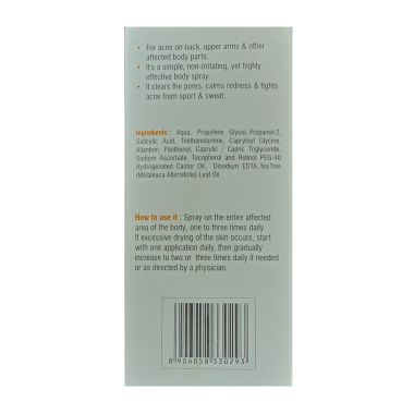 Fixderma	: Salyzap Body Spray - 50ml