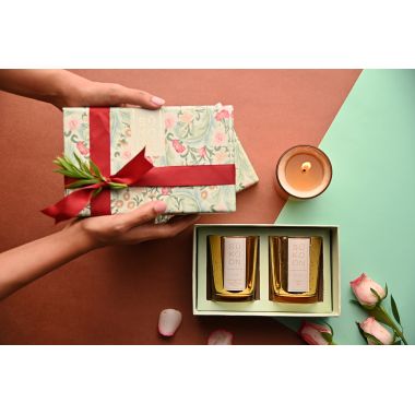 Sukoon: Gift Set - Set of Two Scented Candles