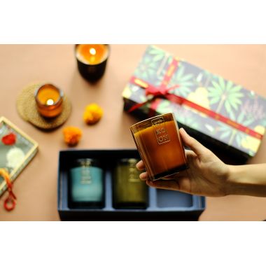 Sukoon: Scent Trio- 3 premium scented candles