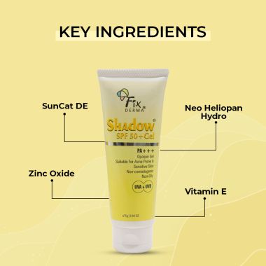 Fixderma	: Shadow 50+ Gel - 75gm