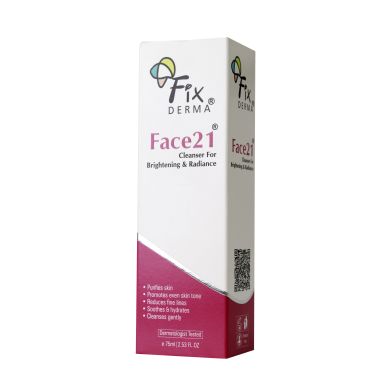 Fixderma	: Face 21 Cleanser - 75ml