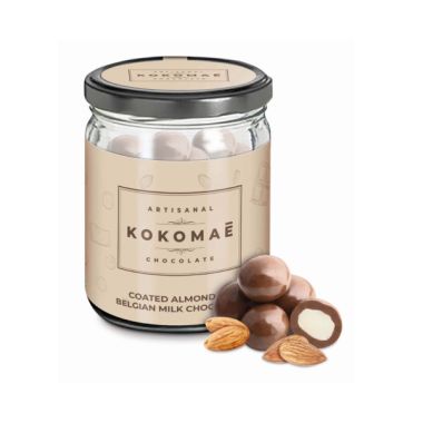 Kokomae: Almond in Belgian Milk Chocolate - 50 gm