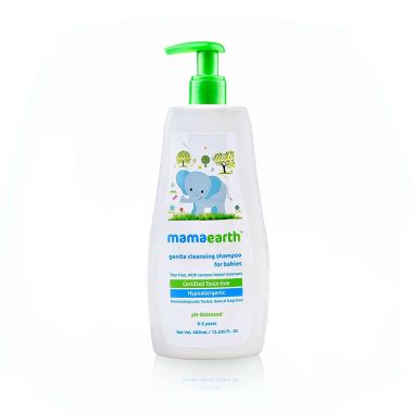 Mamaearth: Gentle Cleansing Shampoo For Babies - 400 ml