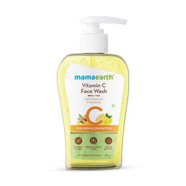 Mamaearth: Vitamin C Face Wash with Vitamin C and Turmeric for Skin Illumination - 250ml