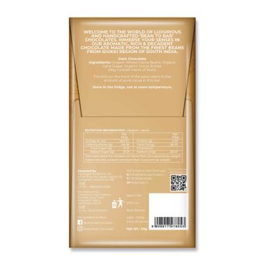 Kokomae: Indian Single Origin Hazelnuts 60% Dark - 50 gm