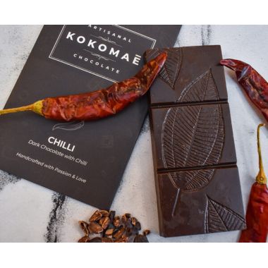 Kokomae: Belgain Dark Chocolate with Chilli - 50 gm