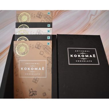 Kokomae: Hamper with 5 Signature Bars - 250 gm
