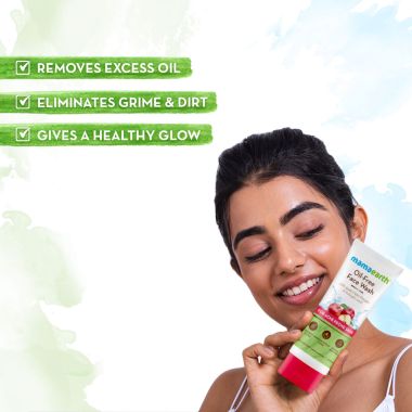 Mamaearth: Oil-Free Face Wash with Apple Cider Vinegar & Salicylic Acid  100 ml