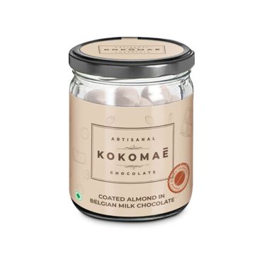 Kokomae: Almond in Belgian Milk Chocolate - 50 gm