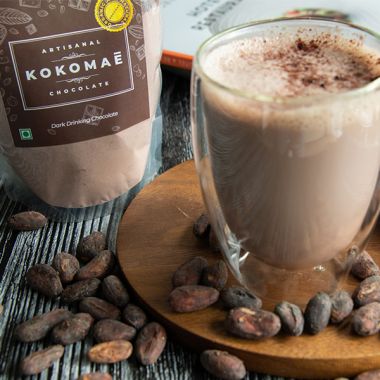 Kokomae: Dark Drinking Chocolate - 200 gm