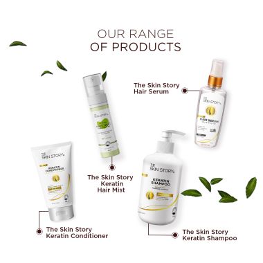The Skin Story: New Sulfate Free Keratin Shampoo , Daily Care - 190 ml