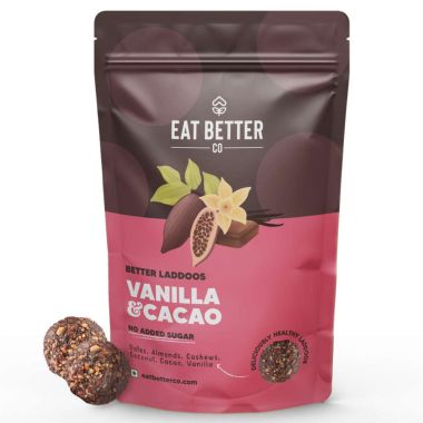 Eat Better: Better Laddoos Vanilla & Cacao  - 200gm