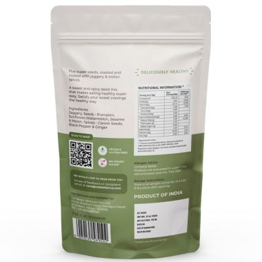 Eat Better: Better Seed Mix Spiced Jaggery - 200gm