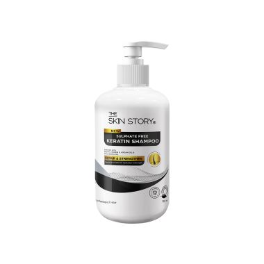 The Skin Story: New Sulfate Free Keratin Shampoo , Daily Care - 190 ml