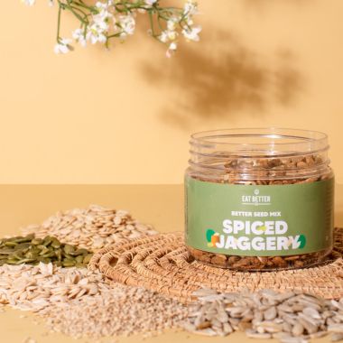 Eat Better: Better Seed Mix Spiced Jaggery - 200gm