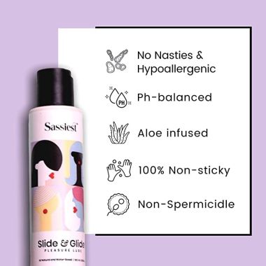 Sassiest: Slide & Glide Pleasure Lube - 100 ml
