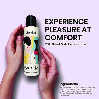 Sassiest: Slide & Glide Pleasure Lube - 100 ml