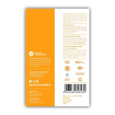 PURECURE+CO: Glow Manjistadi Oil - 100ml