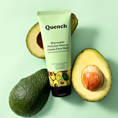 Quench Botanics: Bravocado Pollution Rescue Cream Face Wash - 100ml