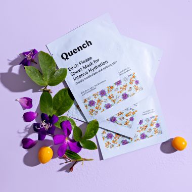 Quench Botanics: Birch Please Sheet Mask - 25ml