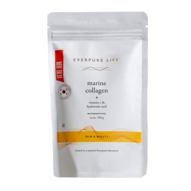 EVERPURE LIFE: Marine Collagen with Vitamin C & Hyaluronic Acid - 100 gm