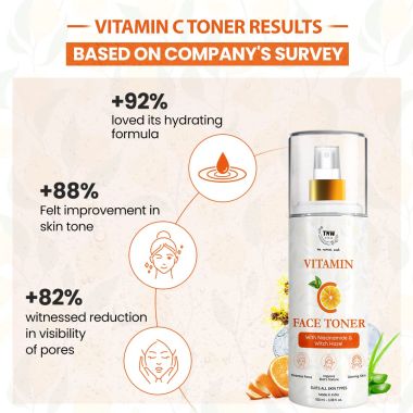 TNW - The Natural Wash: Vitamin C Toner (Minimizes Pores & Improves Skin's Texture)- 100ml