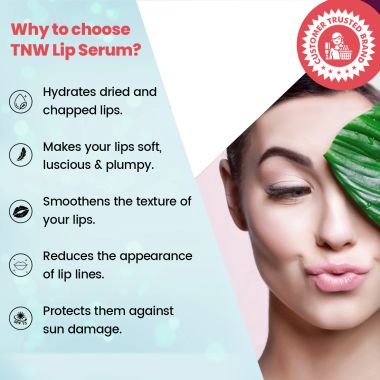 TNW - The Natural Wash: Lip Serum For Soft & Hydrated Lips - 10ml