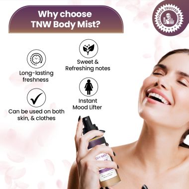 TNW - The Natural Wash: Pull Me Closer Body Mist For Sweet & Refreshing Fragrance - 100ml