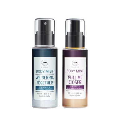 TNW - The Natural Wash: Body Mist Combo - Pull me Closer 100ml & We Belong Together 100ml