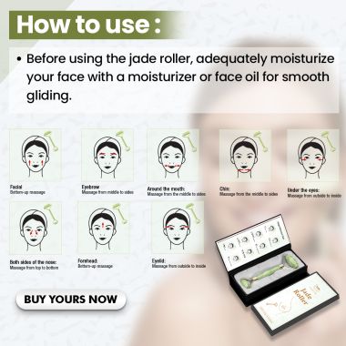 TNW - The Natural Wash: Jade Roller For Improving Skin Texture - Green