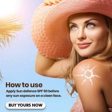 TNW - The Natural Wash: Sun Defence SPF 50 Cream (Paraben Free) - 100ml
