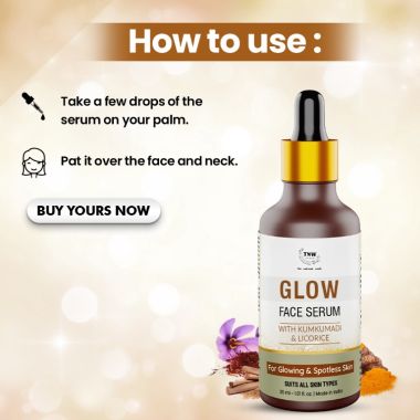 TNW - The Natural Wash: Glow Serum For Glowing & Spotless Skin - 30ml
