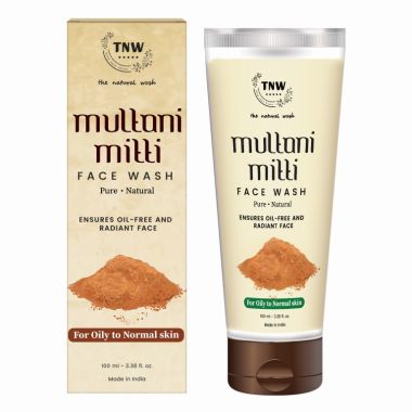 TNW - The Natural Wash: Multani Mitti Face Wash For Oily To Normal Skin - 100ml