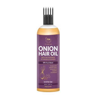 TNW - The Natural Wash: Onion Hair Oil For Faster Hair Growth & Complete Nourishment - 100ml