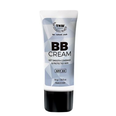 TNW - The Natural Wash: Ayurvedic BB Cream With Spf 30 (Ayurvedic & Paraben Free) - 30gm