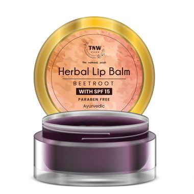 TNW - The Natural Wash: Beetroot Lip Balm - (Ayurvedic & Paraben-Free)- 5gm